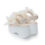 【26年春夏新作】軽量厚底 チュールリボン ダブルベルト | DEMETER | 詳細画像57 