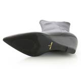 7.5cm☆ポインテッドトゥ ウェッジソール ショートブーツ | DEMETER | 詳細画像20 