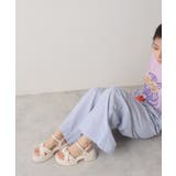 軽量厚底 クロスデザイン アンクルストラップ | DEMETER | 詳細画像15