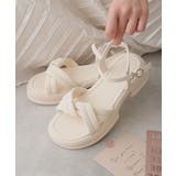 軽量厚底 クロスデザイン アンクルストラップ | DEMETER | 詳細画像21