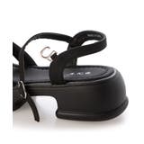 軽量厚底 クロスデザイン アンクルストラップ | DEMETER | 詳細画像35