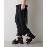 【25年春夏新作】厚底 プラットフォーム ベルクロ サンダル | DEMETER | 詳細画像19