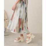 【25年春夏新作】厚底 プラットフォーム ベルクロ サンダル | DEMETER | 詳細画像32