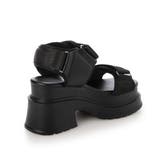 【25年春夏新作】厚底 プラットフォーム ベルクロ サンダル | DEMETER | 詳細画像40