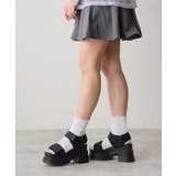 【25年春夏新作】厚底 プラットフォーム ベルクロ サンダル | DEMETER | 詳細画像8