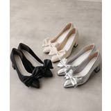 【25年春夏新作】リボン ポインテッドトゥ パンプス | DEMETER | 詳細画像2