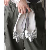 【25年春夏新作】リボン ポインテッドトゥ パンプス | DEMETER | 詳細画像27