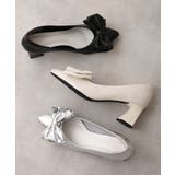 【25年春夏新作】リボン ポインテッドトゥ パンプス | DEMETER | 詳細画像3