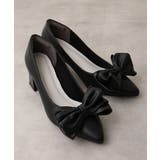 【25年春夏新作】リボン ポインテッドトゥ パンプス | DEMETER | 詳細画像4