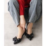 【25年春夏新作】リボン ポインテッドトゥ パンプス | DEMETER | 詳細画像6