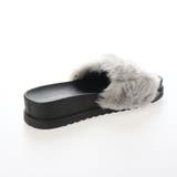 【25年秋冬再販】厚底ソール ボリューム抜群 ファーサンダル | DEMETER | 詳細画像32 