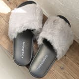 【25年秋冬再販】厚底ソール ボリューム抜群 ファーサンダル | DEMETER | 詳細画像9 