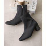 グレー | 【24年秋冬新作】軽量 撥水 ストレッチ ショートブーツ | DEMETER