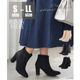 【22年秋冬再販】8.0cm☆太ヒール シンプル ショートブーツ | DEMETER | 詳細画像1