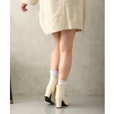 【25年秋冬再販】8.0cm 太ヒール ポインテッドトゥ ショートブーツ | DEMETER | 詳細画像43 