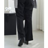 【25年秋冬再販】8.0cm 太ヒール ポインテッドトゥ ショートブーツ | DEMETER | 詳細画像50 