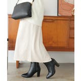 【25年秋冬再販】8.0cm 太ヒール ポインテッドトゥ ショートブーツ | DEMETER | 詳細画像54 