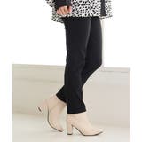 【25年秋冬再販】8.0cm 太ヒール ポインテッドトゥ ショートブーツ | DEMETER | 詳細画像73 