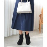 【25年秋冬再販】8.0cm 太ヒール ポインテッドトゥ ショートブーツ | DEMETER | 詳細画像88 