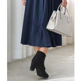 【25年秋冬再販】8.0cm 太ヒール ポインテッドトゥ ショートブーツ | DEMETER | 詳細画像90 