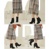 【25年秋冬再販】8.0cm 太ヒール ポインテッドトゥ ショートブーツ | DEMETER | 詳細画像96 