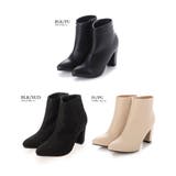 【25年秋冬再販】8.0cm 太ヒール ポインテッドトゥ ショートブーツ | DEMETER | 詳細画像98 