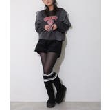 【25年秋冬新作】厚底 リブニットソックス ムートンブーツ | DEMETER | 詳細画像25 