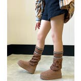 【25年秋冬新作】厚底 リブニットソックス ムートンブーツ | DEMETER | 詳細画像35 