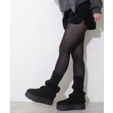 【25年秋冬新作】厚底 ニットソックス ムートンブーツ | DEMETER | 詳細画像11 