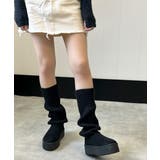 【25年秋冬新作】厚底 ニットソックス ムートンブーツ | DEMETER | 詳細画像16 