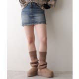 【25年秋冬新作】厚底 ニットソックス ムートンブーツ | DEMETER | 詳細画像25 