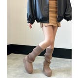 【25年秋冬新作】厚底 ニットソックス ムートンブーツ | DEMETER | 詳細画像36 