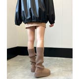 【25年秋冬新作】厚底 ニットソックス ムートンブーツ | DEMETER | 詳細画像39 