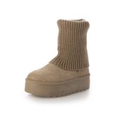 【25年秋冬新作】厚底 ニットソックス ムートンブーツ | DEMETER | 詳細画像50 