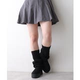 【25年秋冬新作】厚底 ニットソックス ムートンブーツ | DEMETER | 詳細画像7 