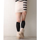 【25年秋冬新作】厚底 ファーカバー ショート丈 ムートンブーツ | DEMETER | 詳細画像14 