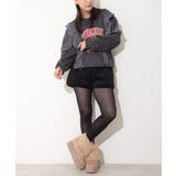 【25年秋冬新作】厚底 ファーカバー ショート丈 ムートンブーツ | DEMETER | 詳細画像39 