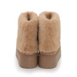 【25年秋冬新作】厚底 ファーカバー ショート丈 ムートンブーツ | DEMETER | 詳細画像45 