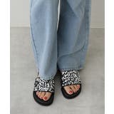 【25年春夏新作】軽量 厚底 スパンコール スライドサンダル | DEMETER | 詳細画像14