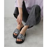 【25年春夏新作】軽量 厚底 スパンコール スライドサンダル | DEMETER | 詳細画像21