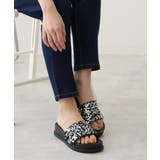 【25年春夏新作】軽量 厚底 スパンコール スライドサンダル | DEMETER | 詳細画像27