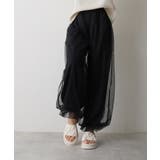 【25年春夏新作】厚底 デザインソール ギャザー調 ミュールサンダル | DEMETER | 詳細画像24 