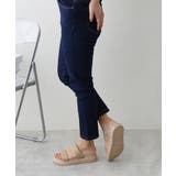 【25年春夏新作】軽量 厚底ソール ダブルベルトサンダル | DEMETER | 詳細画像37 