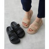 【25年春夏新作】軽量 厚底ソール ダブルベルトサンダル | DEMETER | 詳細画像40 