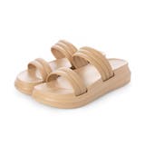 【25年春夏新作】軽量 厚底ソール ダブルベルトサンダル | DEMETER | 詳細画像42 