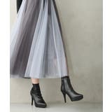 ポインテッドトゥ プラットフォーム ストレッチ | DEMETER | 詳細画像15