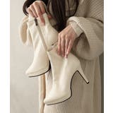 ポインテッドトゥ プラットフォーム ストレッチ | DEMETER | 詳細画像20