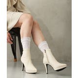 ポインテッドトゥ プラットフォーム ストレッチ | DEMETER | 詳細画像21