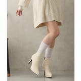 ポインテッドトゥ プラットフォーム ストレッチ | DEMETER | 詳細画像23