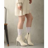 ポインテッドトゥ プラットフォーム ストレッチ | DEMETER | 詳細画像24